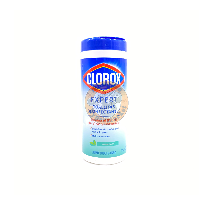 Clorox Toallitas desinfectantes canister 30pc – Mangusa Hypermarket: Online  Grocery Shopping in Curacao